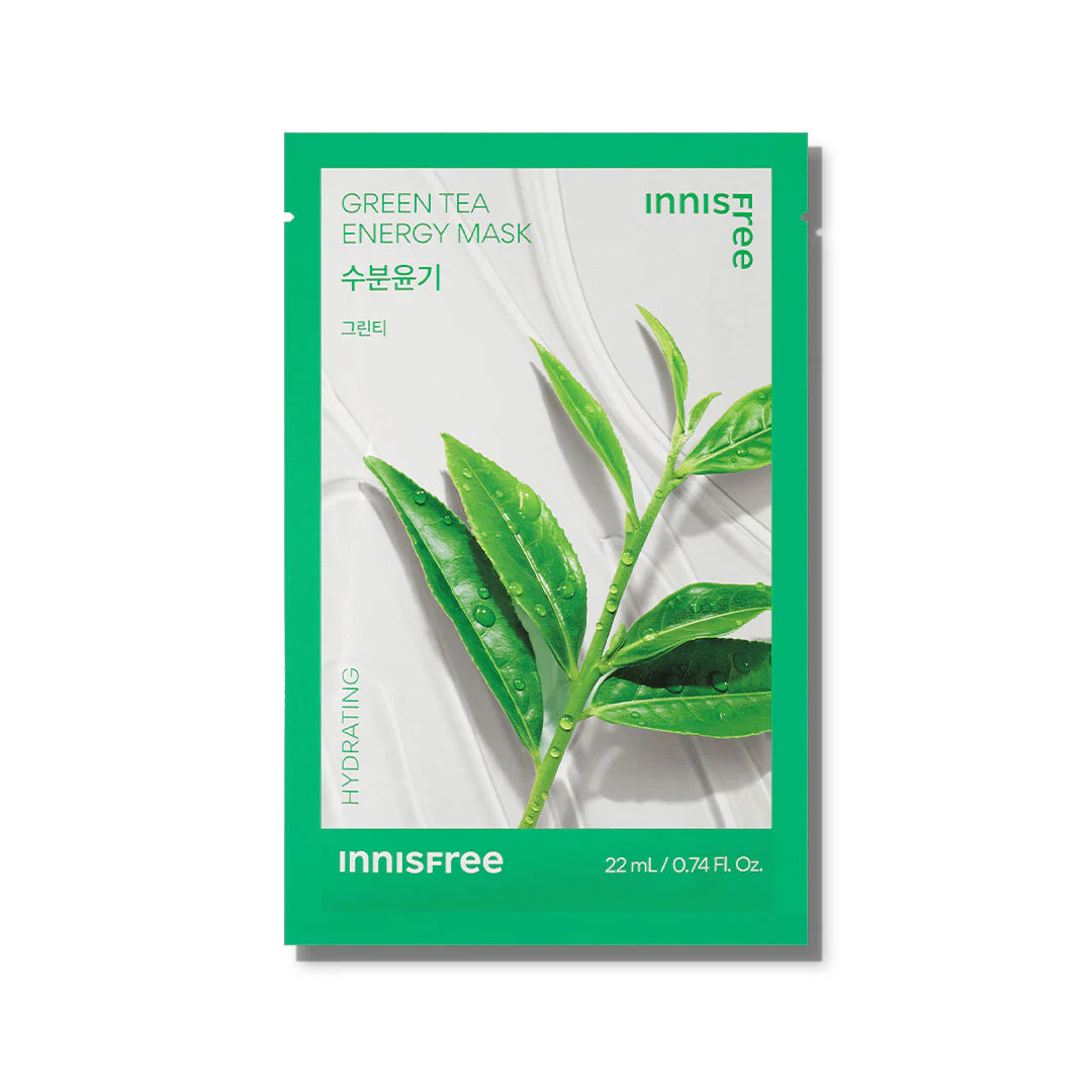 Innisfree – Green Tea Energy Mask, 22ml, 1 piece