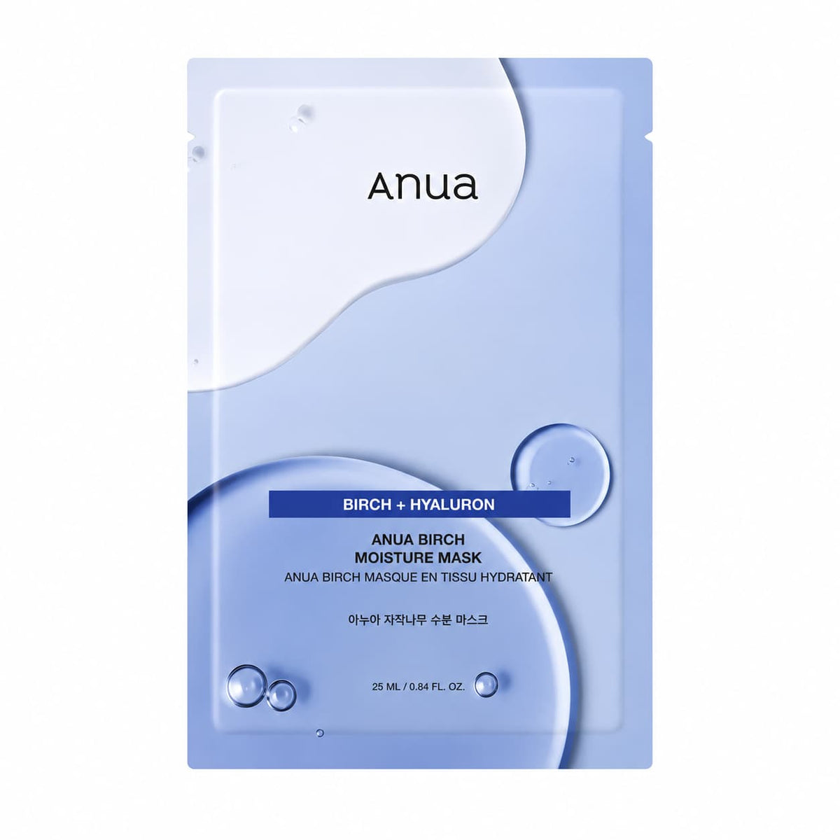 Anua – Birch Hydrating Mask – 1 sheet (25ml)