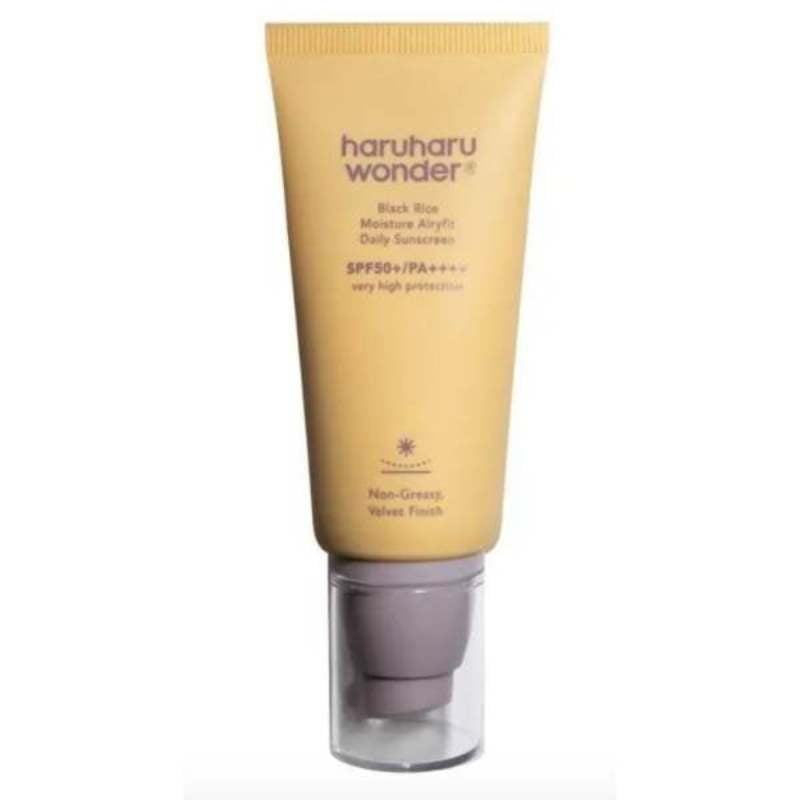 Haruharu Wonder – Black Rice Pure Mineral Relief Daily Sunscreen SPF50+ PA++++, 50ml