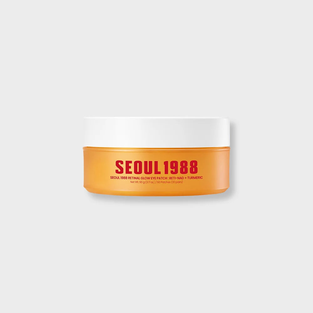 K-SECRET – Seoul 1988 Retinal
Glow Eye Patch : RETI-NAD + TURMERIC,
90g/60pads