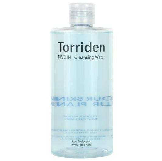 Torriden – Dive-In Low Molecular Hyaluronic Acid Cleansing Water – 400 ml