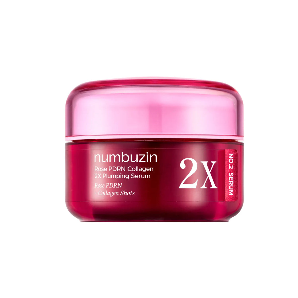 Numbuzin – No.2 Rose PDRN Collagen 2X Plumping Serum, 30ml