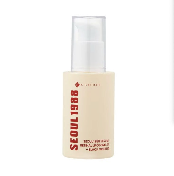 K-SECRET - SEOUL 1988 Serum: Retinal Liposome 2% + Black Ginseng, 30ml