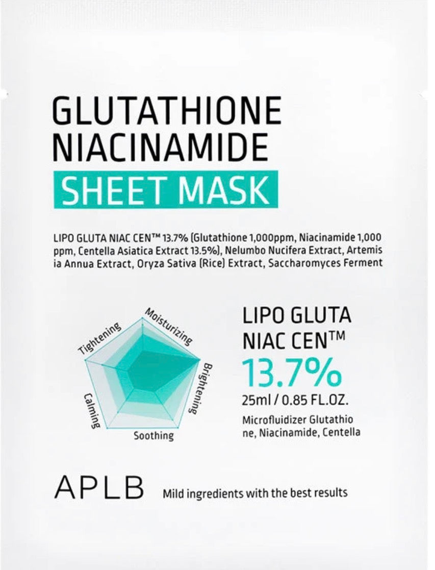 APLB - Glutathione Niacinamide Mask 25ml