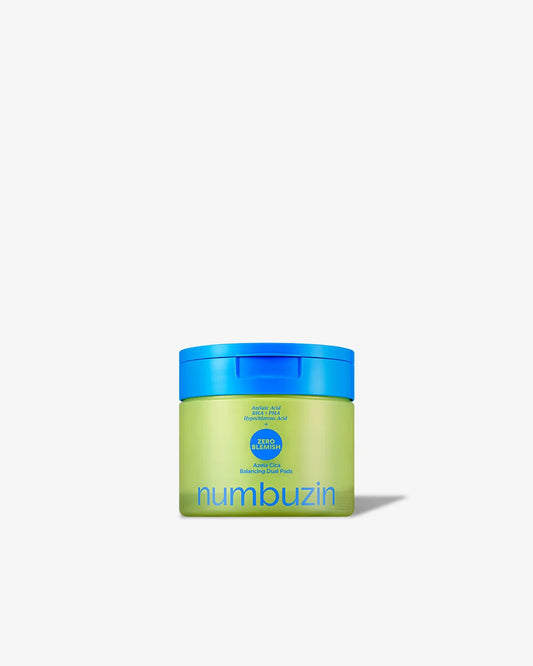 Numbuzin – Zero Blemish Azela
Cica Balancing Dual Pads, 210ml/60pads