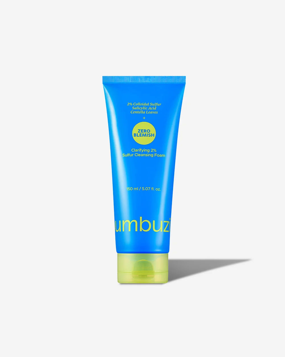 Numbuzin – Zero Blemish
Clarifying 2% Sulfur Cleansing Foam, 150ml