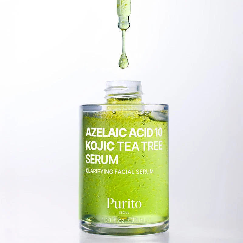 PURITO - Azelaic Acid 10 Kojic
Tea Tree Serum, 30ml