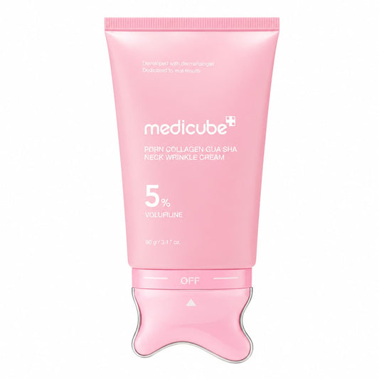 Medicube – PDRN Collagen Gua Sha Neck Wrinkle Cream, 90g